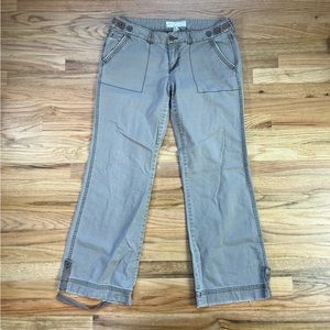 Super dope baggy fit cream pants